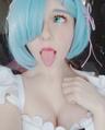 Ahegao face from cosplaybodypaint