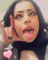 Ahegao face from leilalashesout