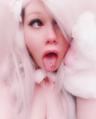 Ahegao face from wamwigsandmakeup