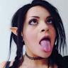 Ahegao face from ebony0x