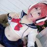 Ahegao face from riribon_cosplay