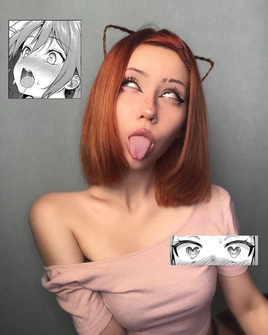 Ahegao face