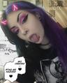 Ahegao face from teeshirtclub