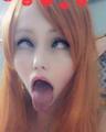 Ahegao face from hellohaybear