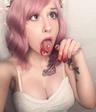 Ahegao face from daisy.quinn.cosplay