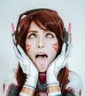 Ahegao face from crashprojectcosplay