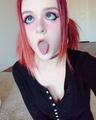 Ahegao face from blairblackxo