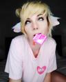 Ahegao face from kawaii_neko.ghoul