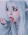 Ahegao face from venomous_dolly