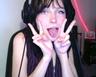 Ahegao face from jupitermeow.tv