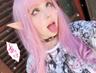 Ahegao face from arurucherry