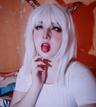 Ahegao face from cosplaydake