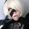 Ahegao face from marina_cosplay