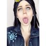 Ahegao face from crosseyestagram