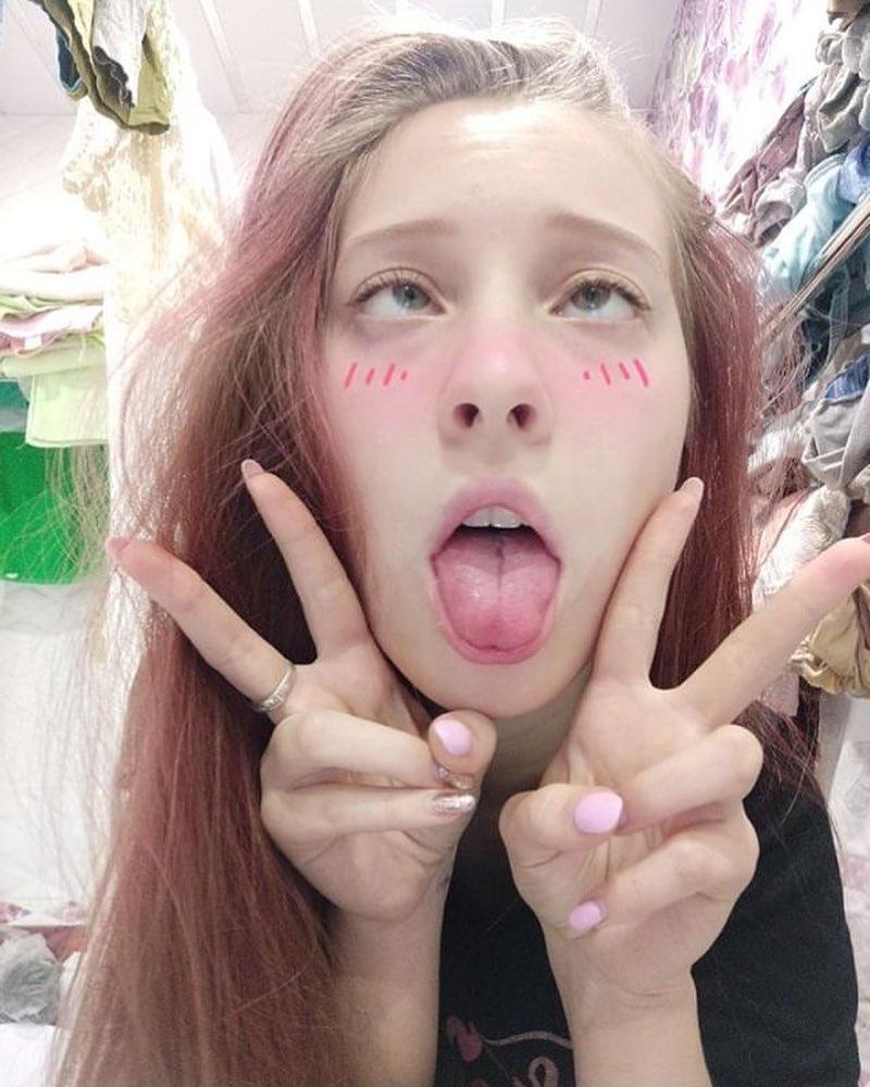 Ahegao face