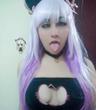 Ahegao face from thickthighsarelife