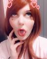 Ahegao face from kazucosplayy