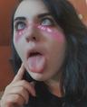 Ahegao face from curs3d_angel