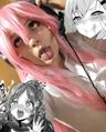 Ahegao face from limited_cosplay