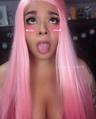 Ahegao face from anastasiabeverlyhills