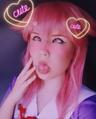Ahegao face from shoco_cos