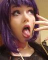Ahegao face from kylie_cossanime